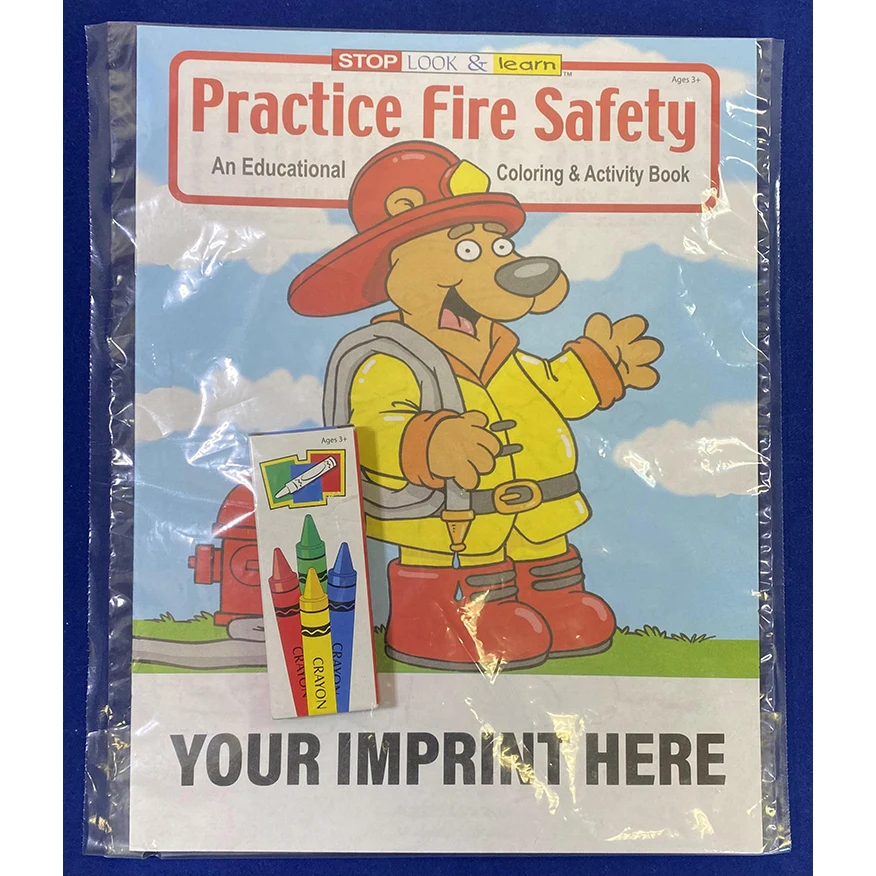 COLORING SET - Practice Fire Safety Fun Pack 1