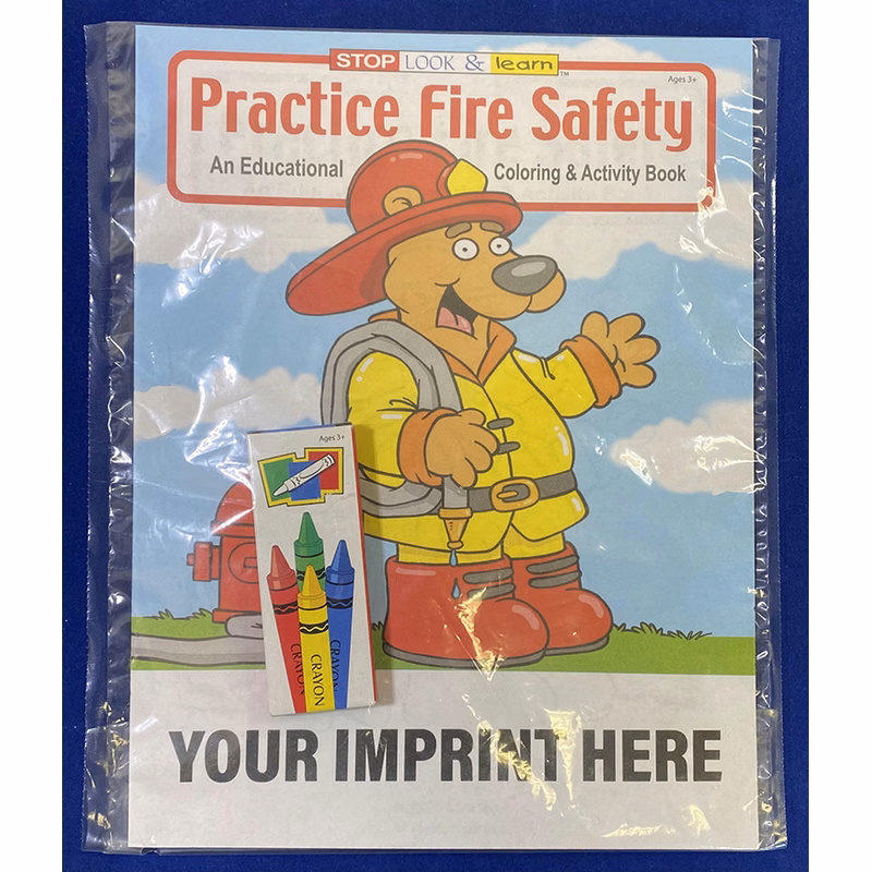 COLORING SET - Practice Fire Safety Fun Pack