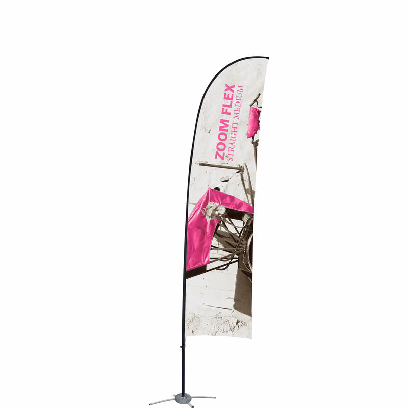 Zoom Flex Medium Outdoor Flag (Hardware Only)