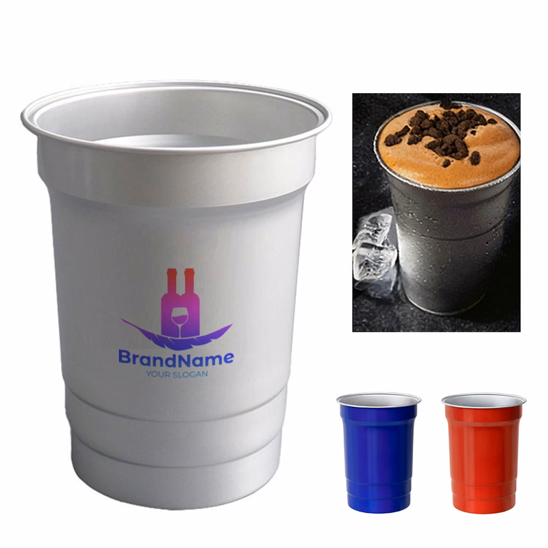 20 oz. Recyclable Reusable Aluminum Party Cup