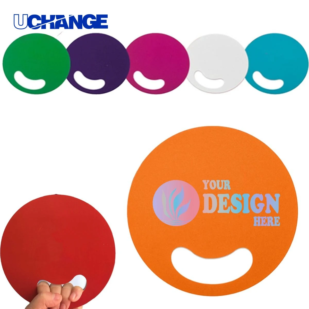 PP Plastic Hand Fan for Promotions 1