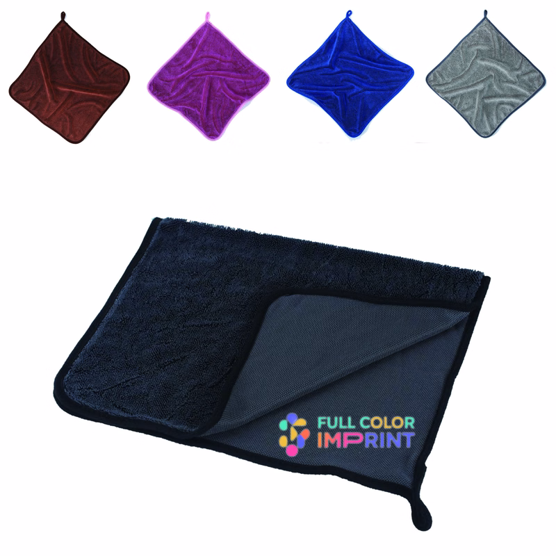 Full Color Microfiber Absorbent Towels MOQ 50 PCS