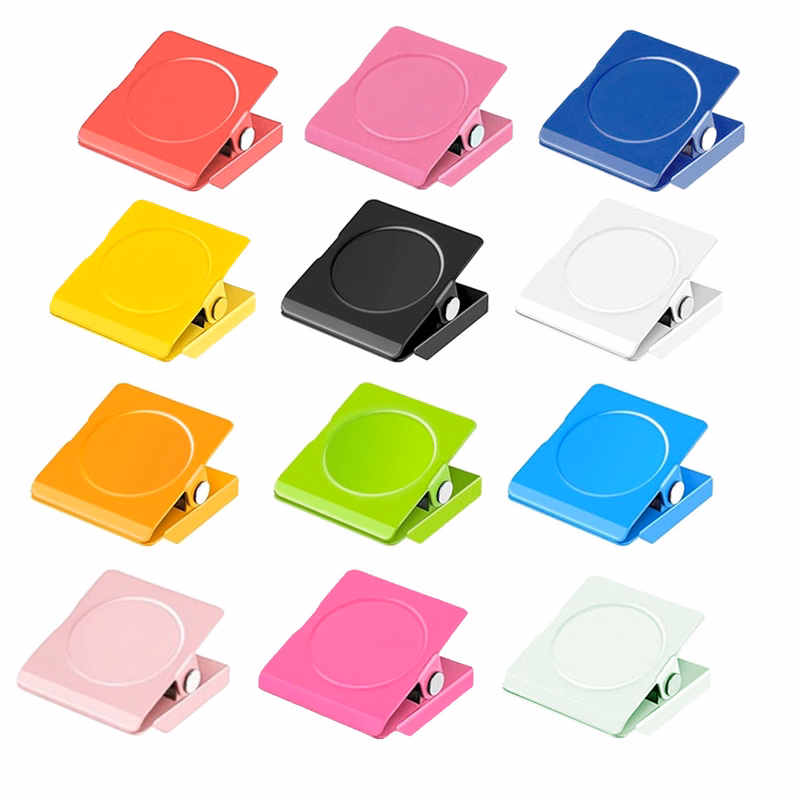 Multicolor Magnetic Metal Clip