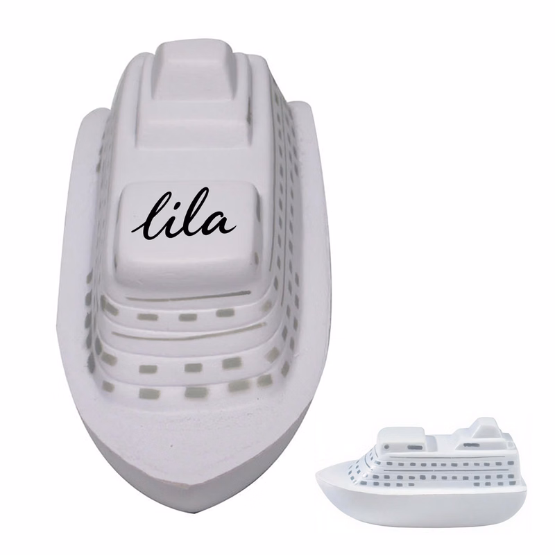 PU Foam Cruise Ship Stress Reliever Squeeze Toy