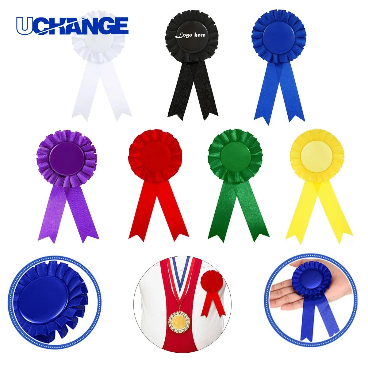 Award Ribbon Rosette Badge 1