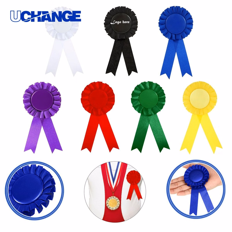 Award Ribbon Rosette Badge
