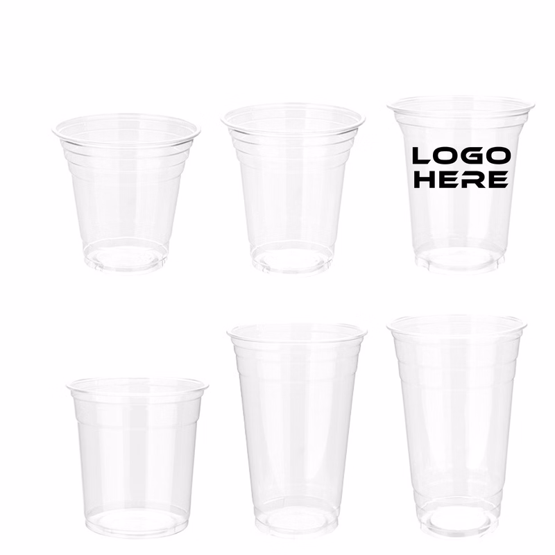 500 Pack 16oz Clear Plastic Disposable Cups