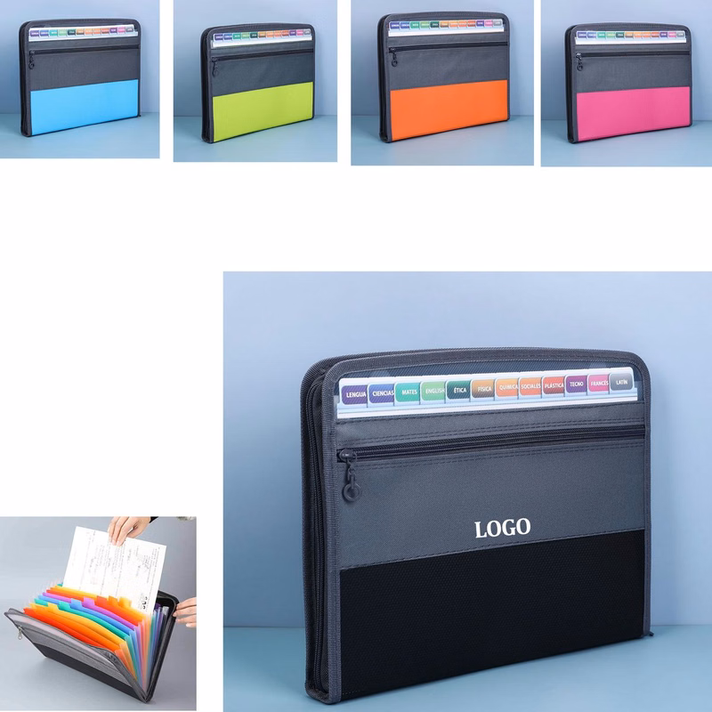 Portable storage expandable folder