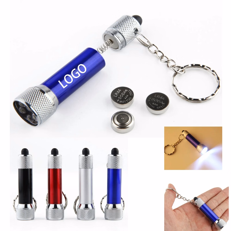 Portable Pocket LED Keychain Flashlight