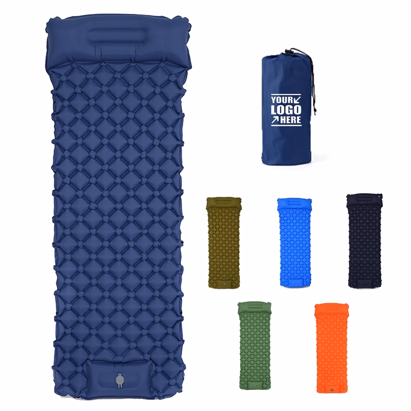 Sleeping Pad Ultralight Inflatable Camping Mat Built-in Pump