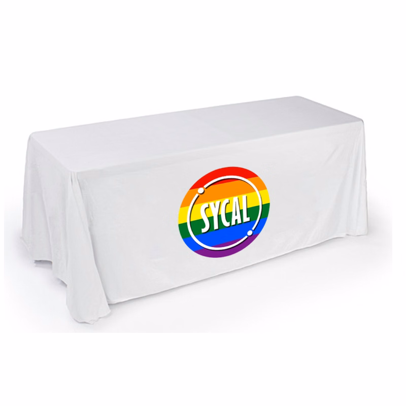 Draped 8 ft. Table Throw - Tablecloth - Tablecover