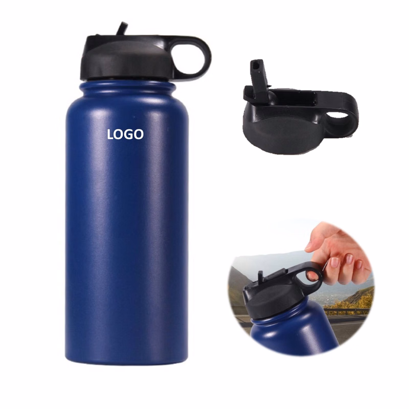 Portable 32 Oz. Sport Tumbler With Straw Outdoor
