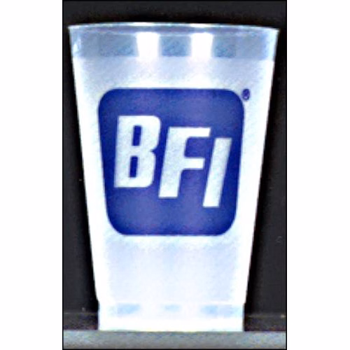 Unbreakable Translucent 12 oz. Frost-Flex cup