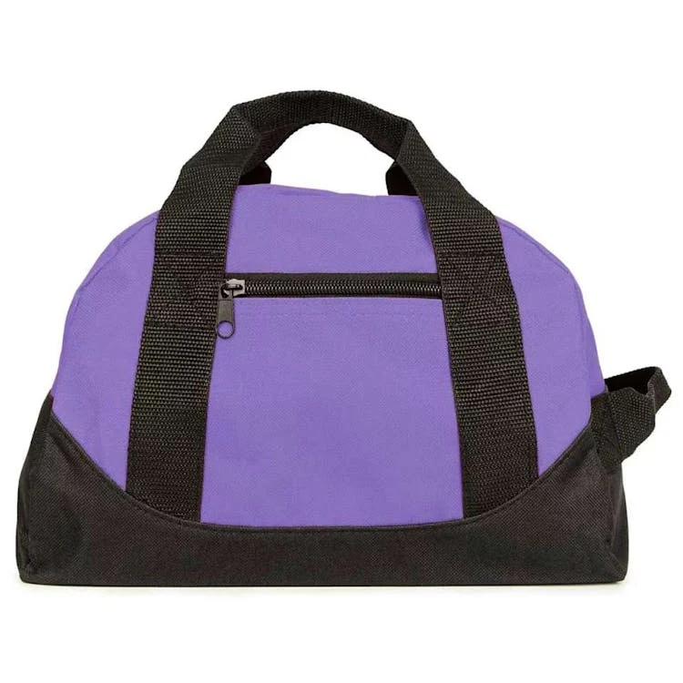 Two-Tone Duffle Bags Purple/Black 1