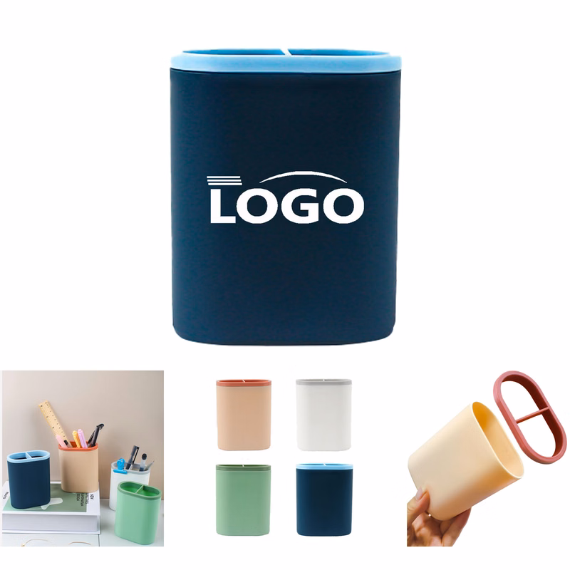 MOQ 20 pcs Desktop Pen Holder