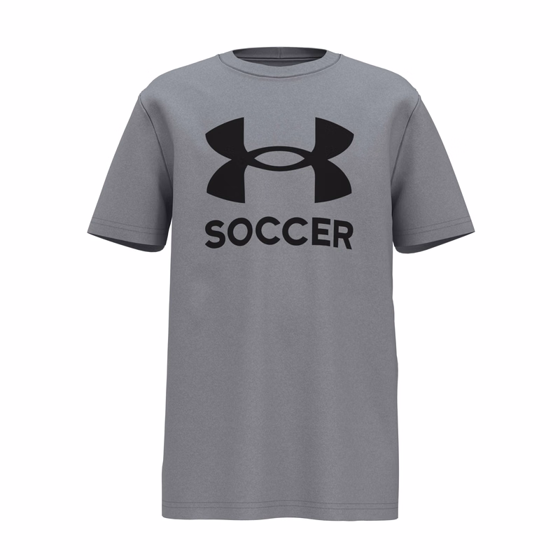 Boys' UA Soccer Logo Short Sleeve
