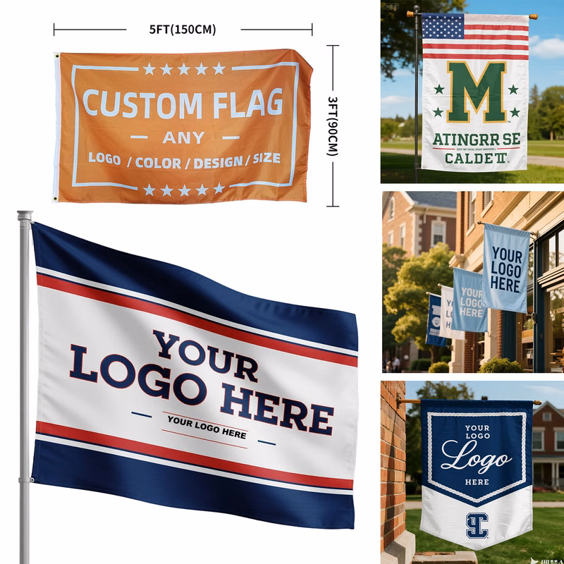 3' x5' Custom Flag Garden Banner