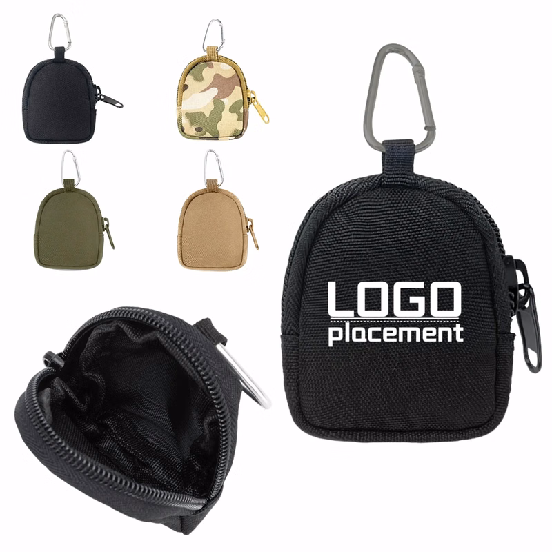 Tactical Waist Bag, Mini Portable Round Oxford Outdoor Stora