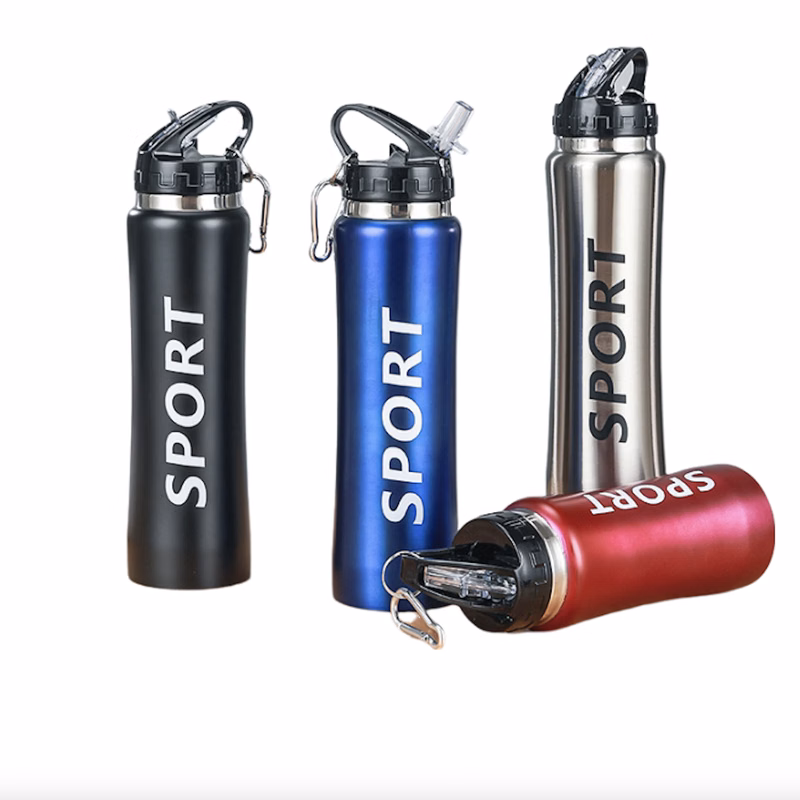 Sports Water Bottle with Straw
