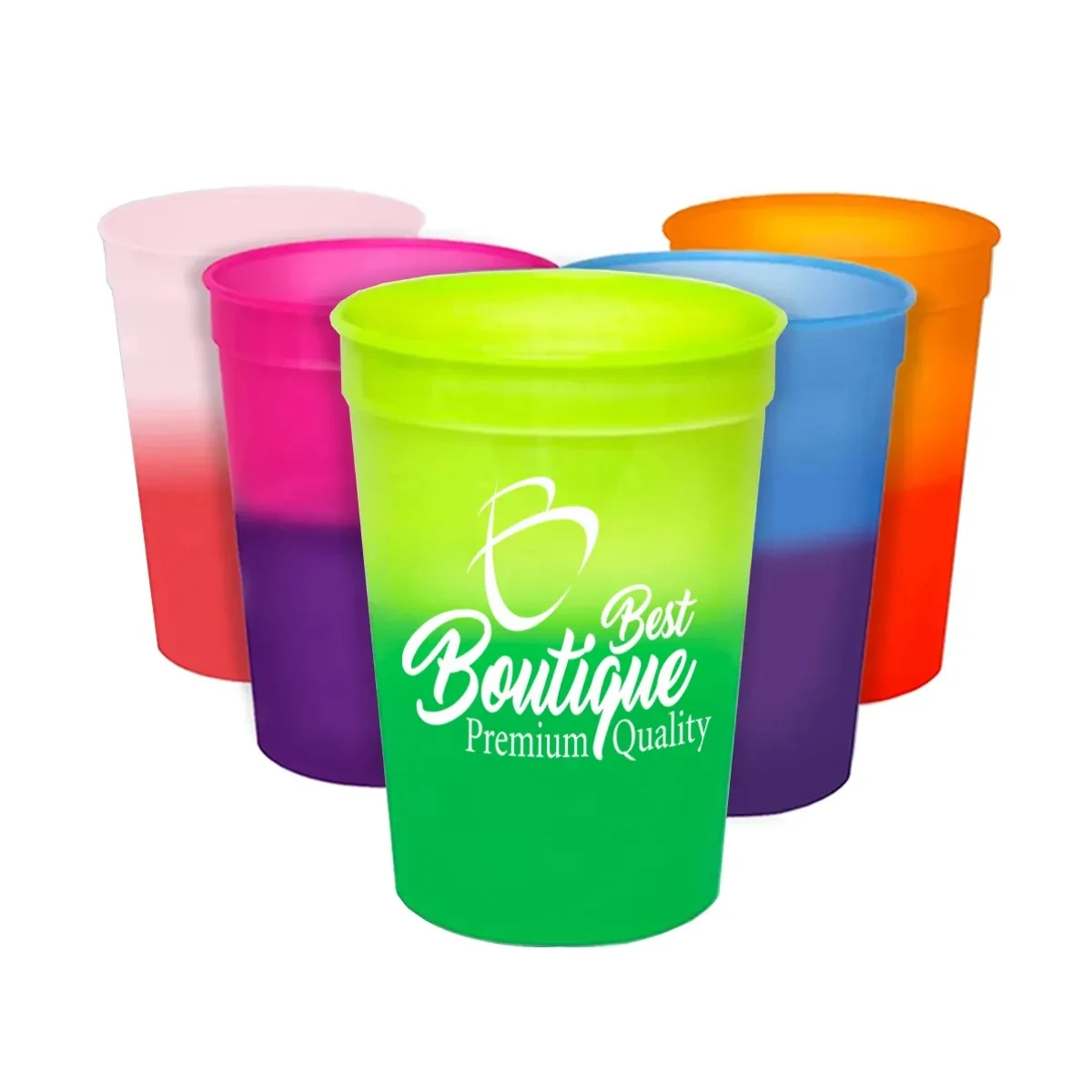 Custom 12 Oz Durable Color Changing Mood Stadium Cup 1