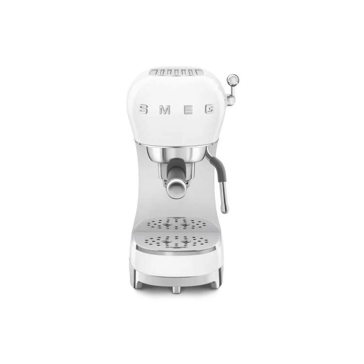SMEG Espresso Coffee Machine - White Glossy 1