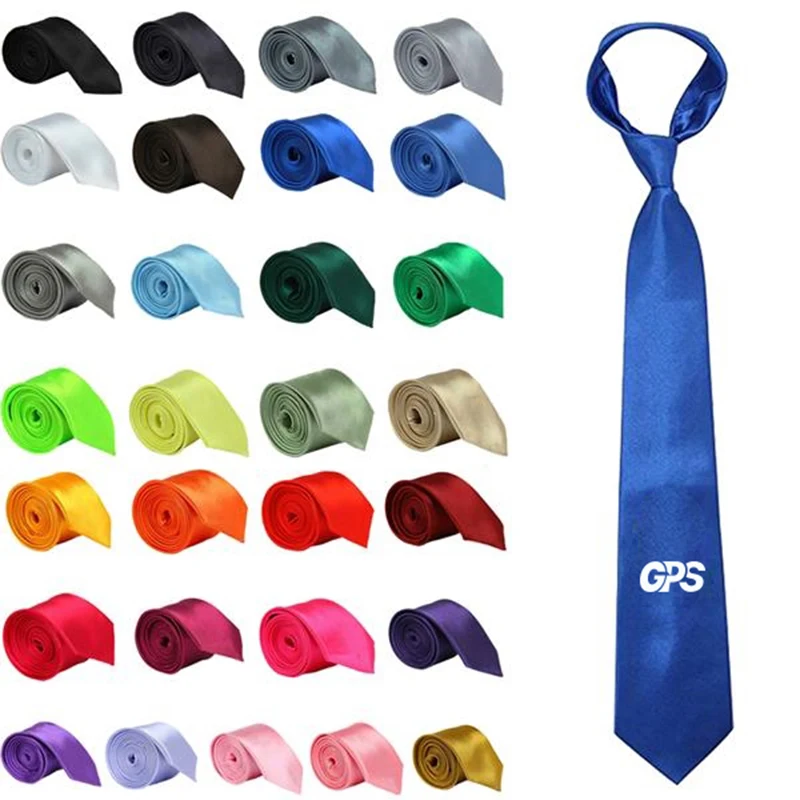 57 " Student Satin tie 1