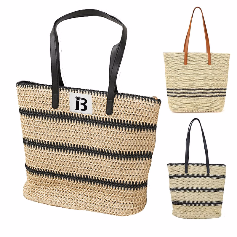 Large Capacity Woven Tote Bag