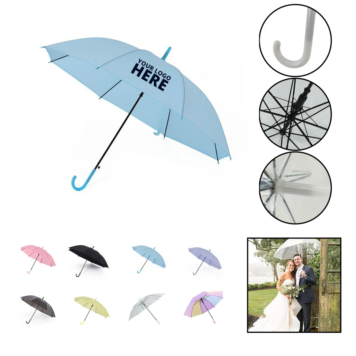 Transparent Automatic Umbrella 1