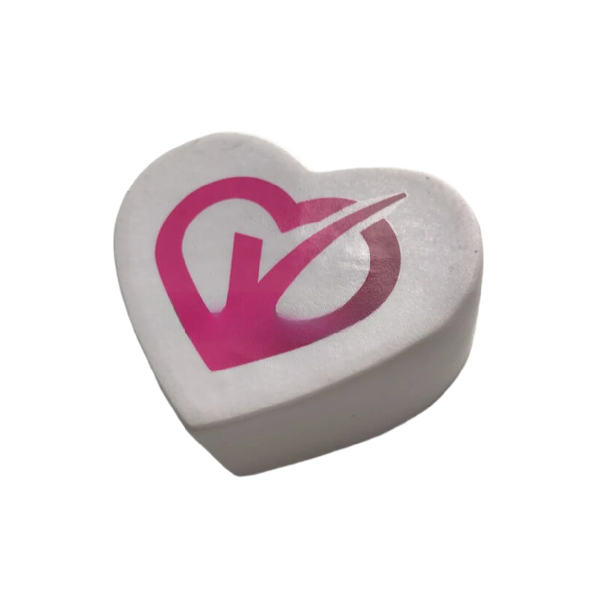 Heart Shape PU Stress Reliever, custom stress ball with logo imprint 1
