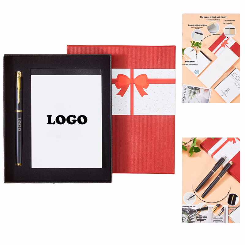 MOQ 10 pcs Memo Pad Gift Box