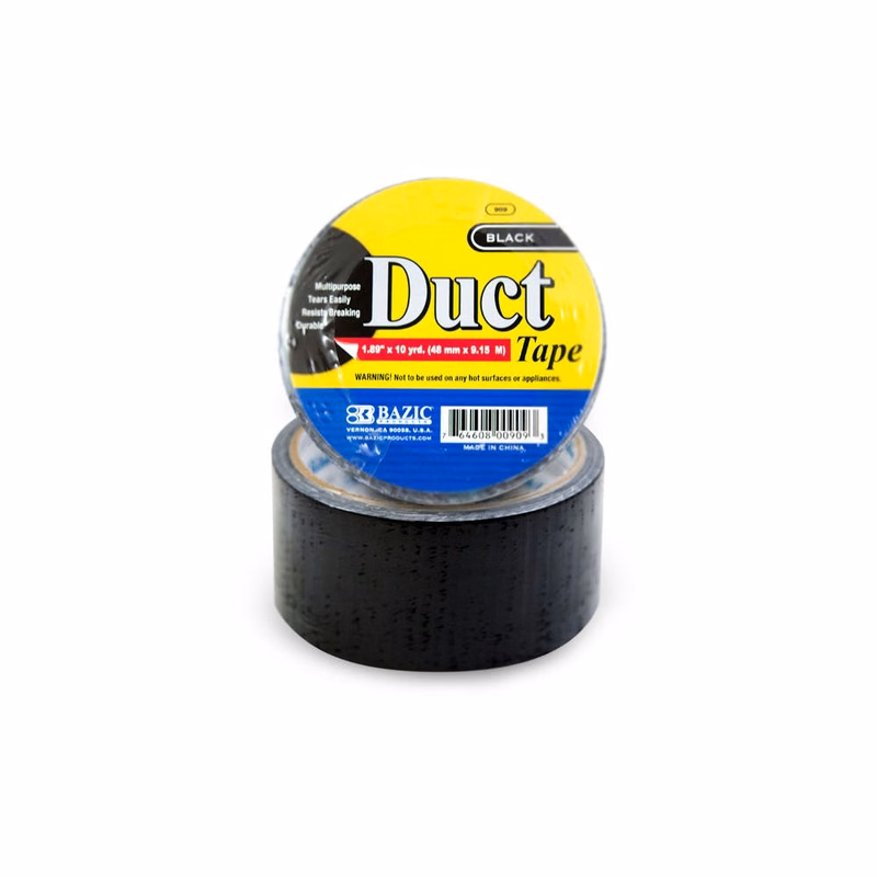 Duct Tape - Black 1.88" x 10 Yards