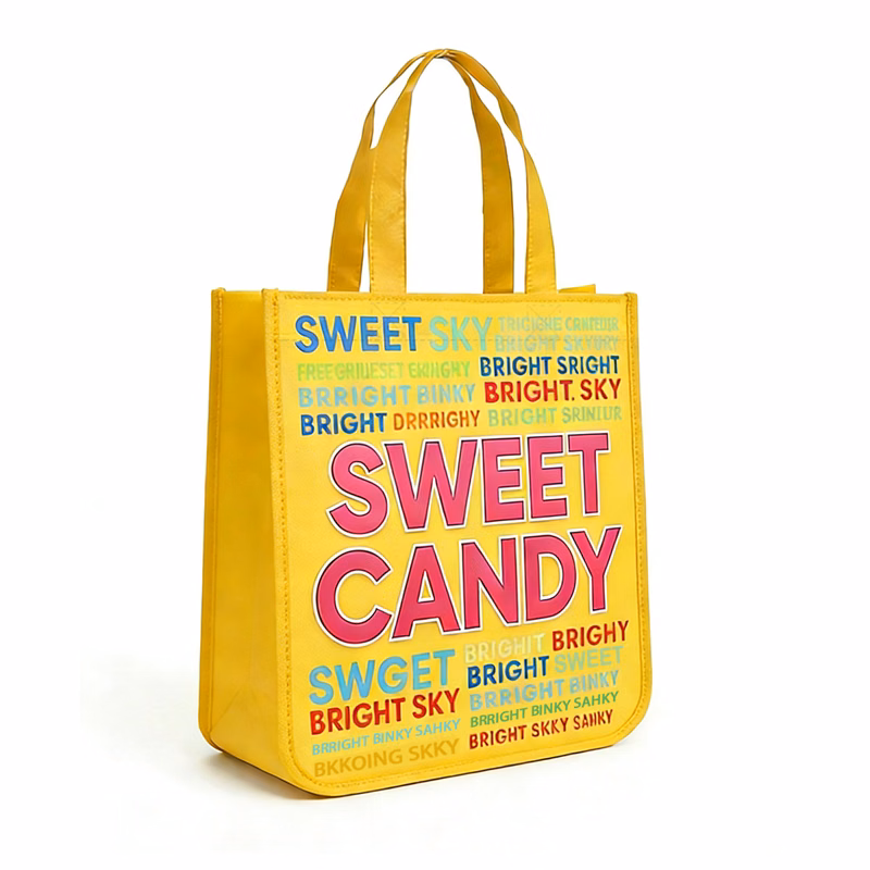 Non-Woven Curve Bottom Tote Bag