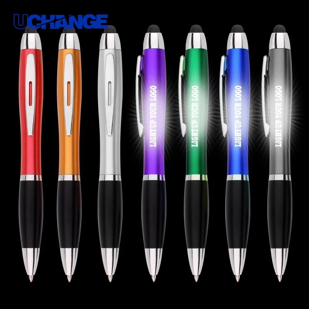 LED Light Stylus Ballpoint Pen for Night Use & Tech Promotions 1