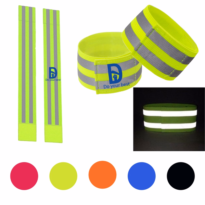 Night Reflector Band for Wrist and Arm