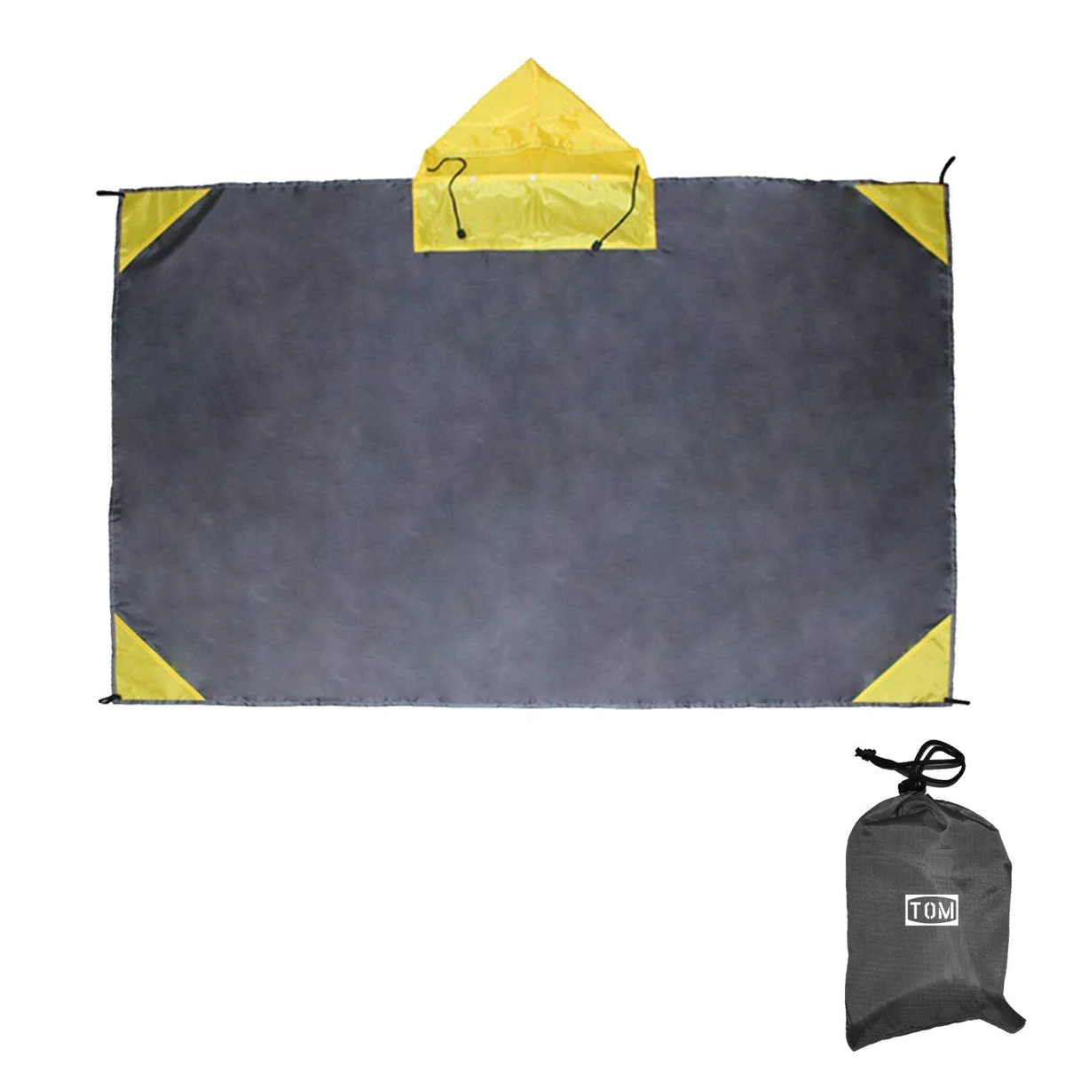 Mountaineering Beach Moisture-Proof Mat Raincoat/Rain Cape 1