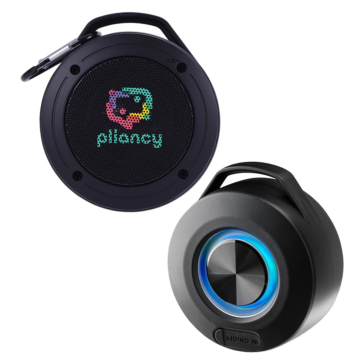 Lyric IPX5 Waterproof Wireless Speaker with Carabiner 1