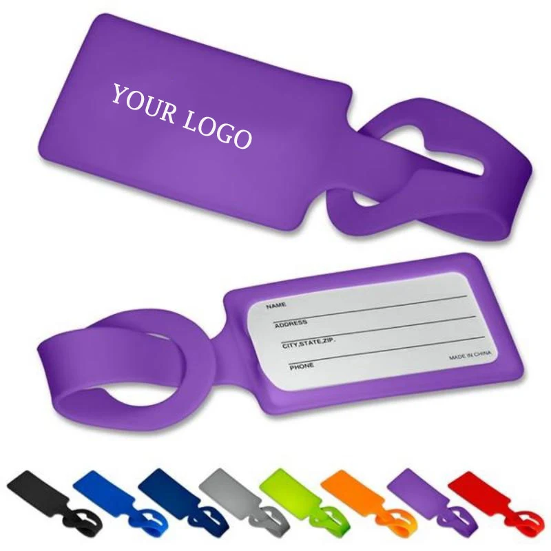 Silicone Luggage Name Tags 1