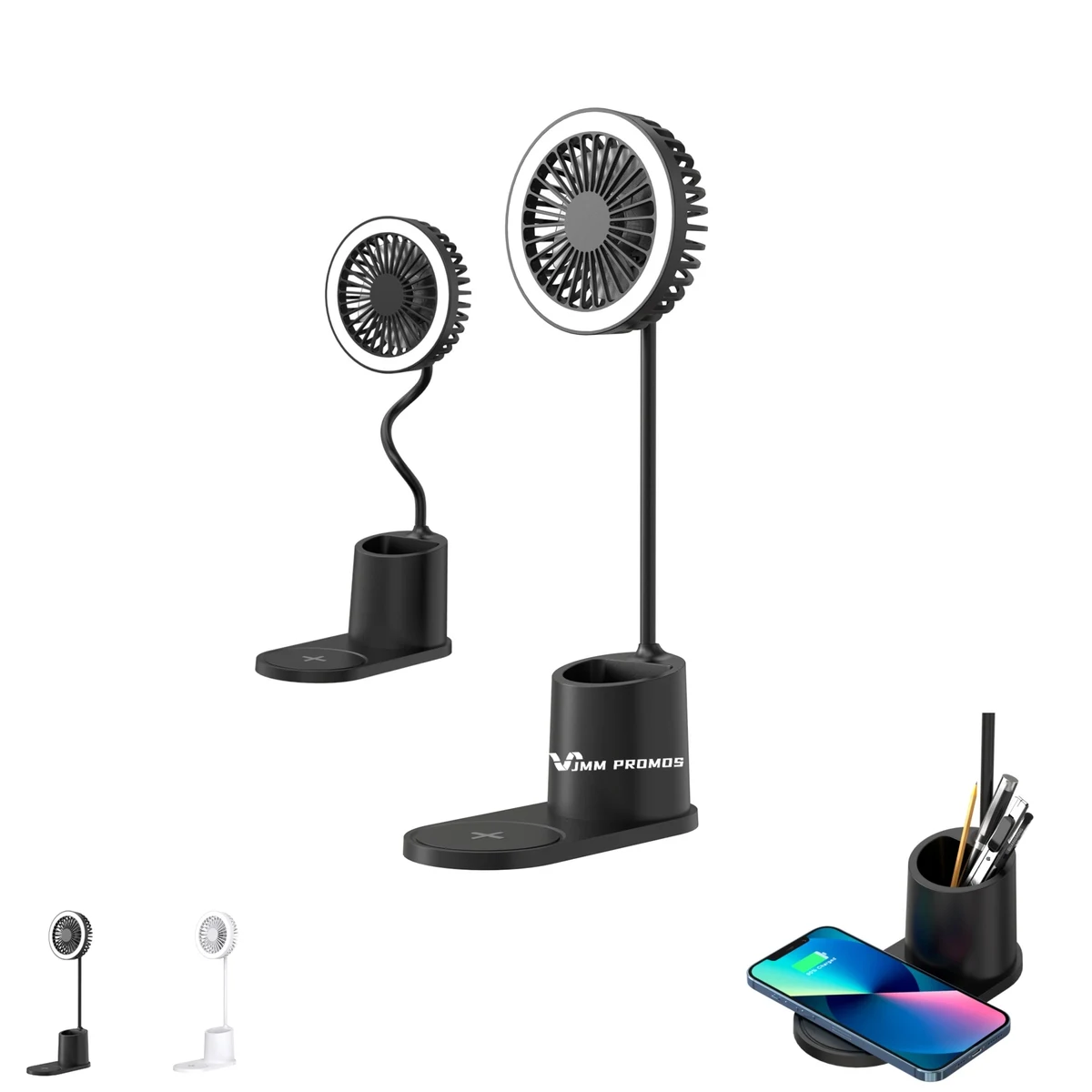 Usb Desk Fan White 1