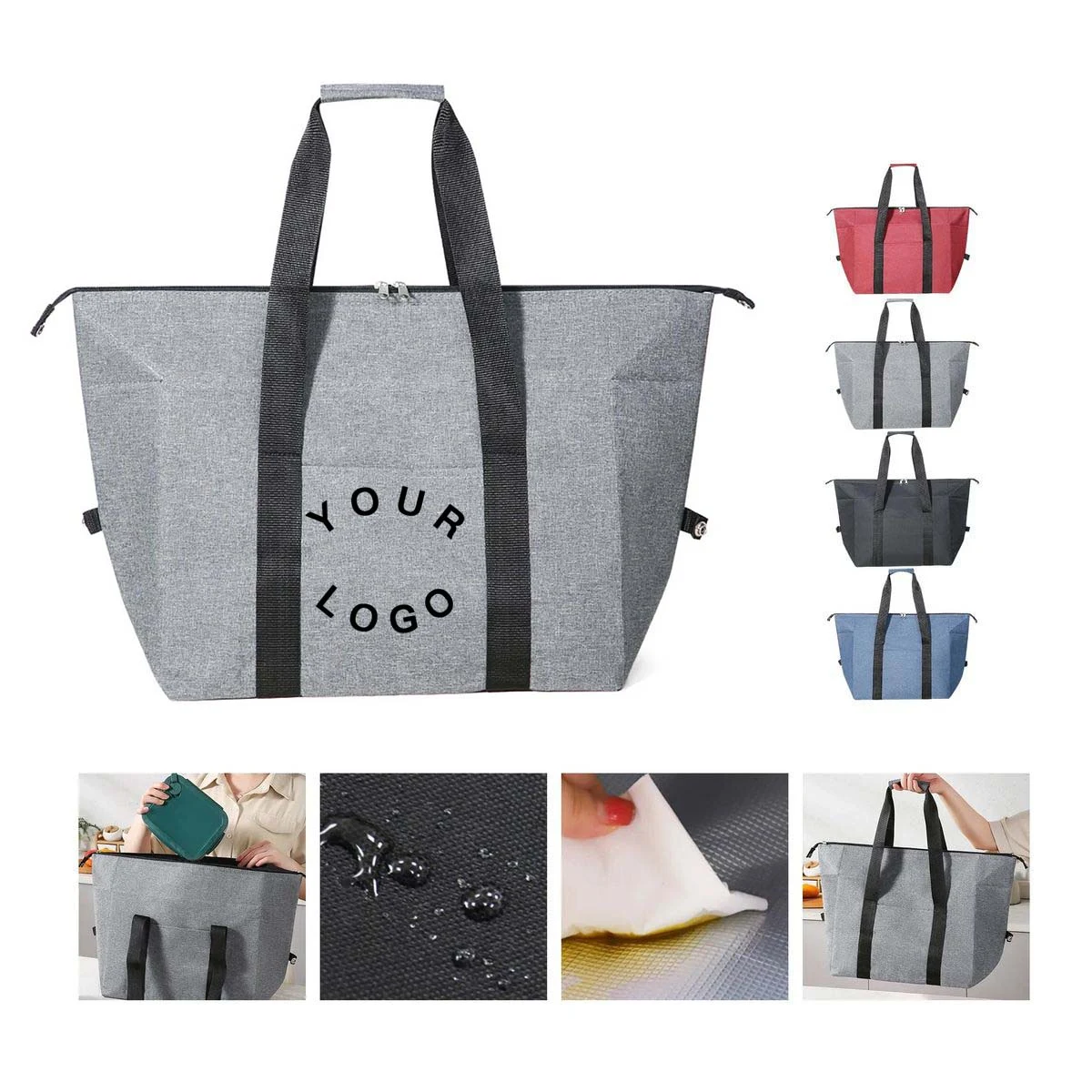 Waterproof Insulated Cooler Bag with Large Capacity 1