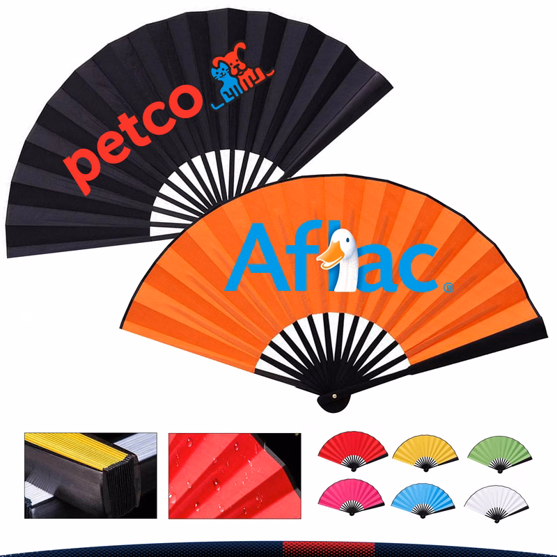 14 Ribs Folding Bamboo Hand Fan