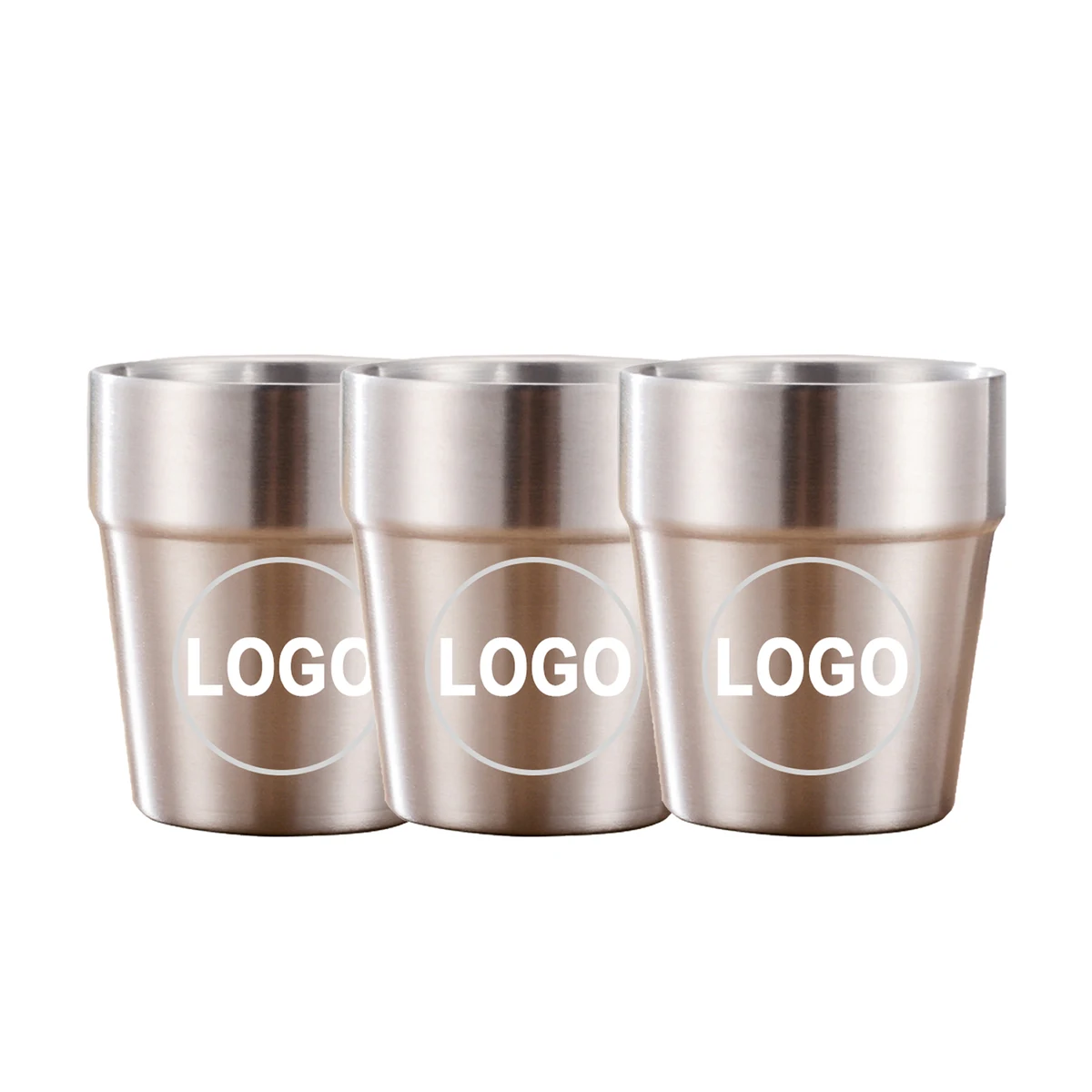 Classic Double-Wall Stainless Steel Beer Stein 1