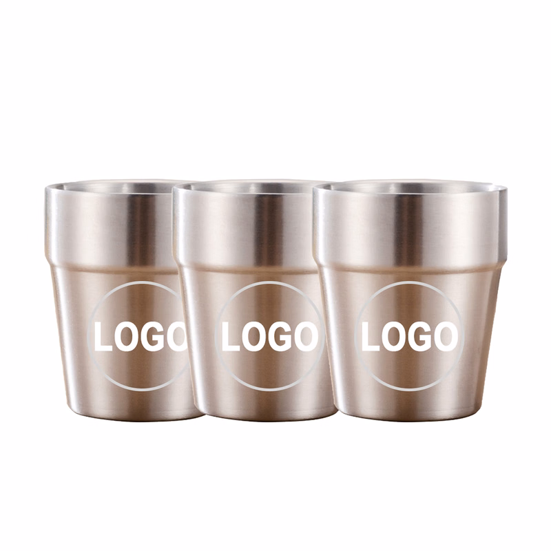 Classic Double-Wall Stainless Steel Beer Stein