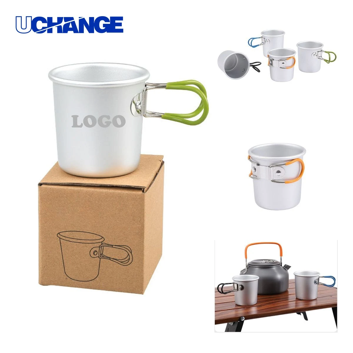 Aluminum Mug Container for Camping (5oz) 1