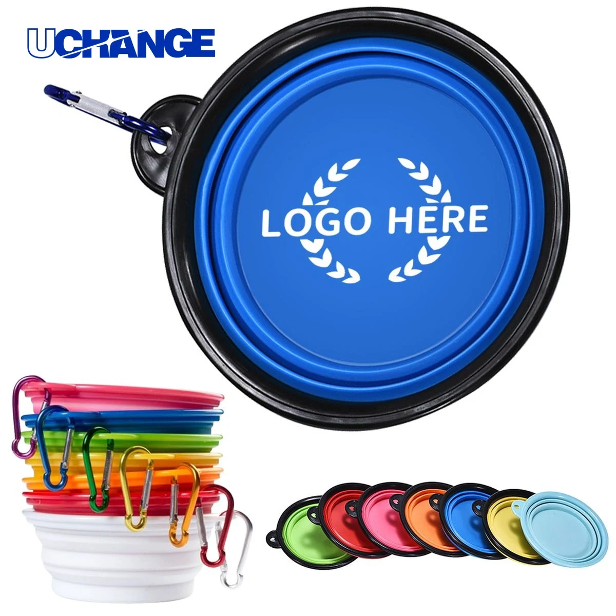 Collapsible TPE Pet Feeding Bowl for Travel Use 1