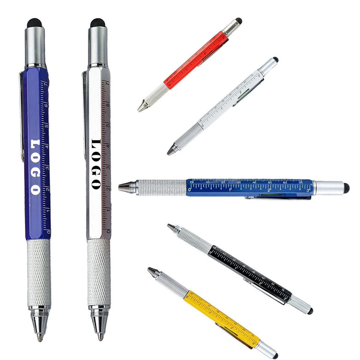 6-In-1 Aluminum Tool Pen With Screwdriver 1