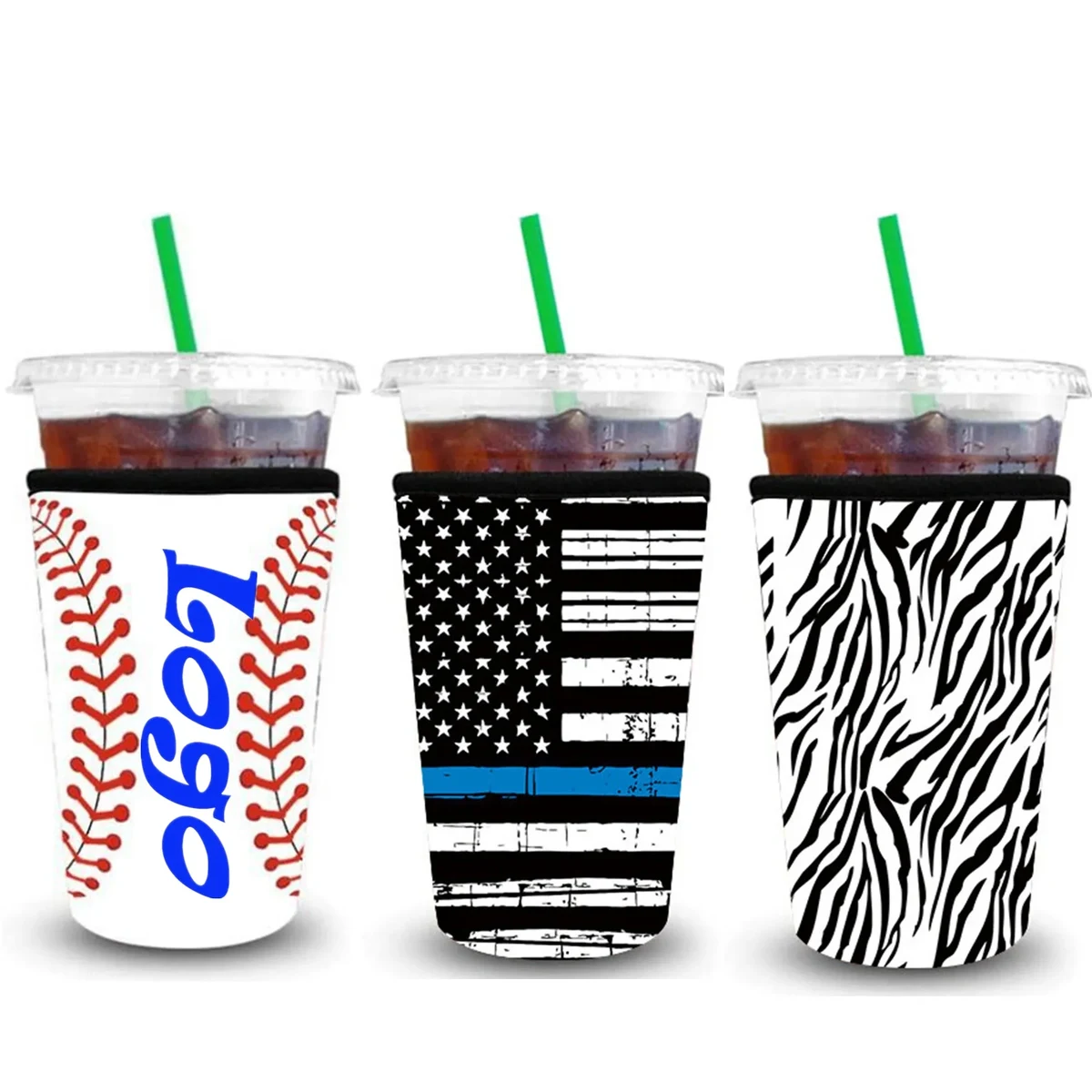 Cup Sleeve, custom koozie with logo imprint 1