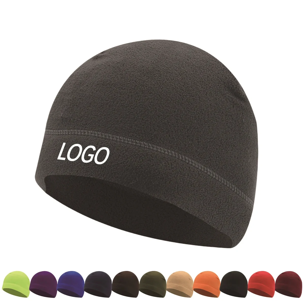 Warm Fleece Beanie Skull Cap Rush Service 1
