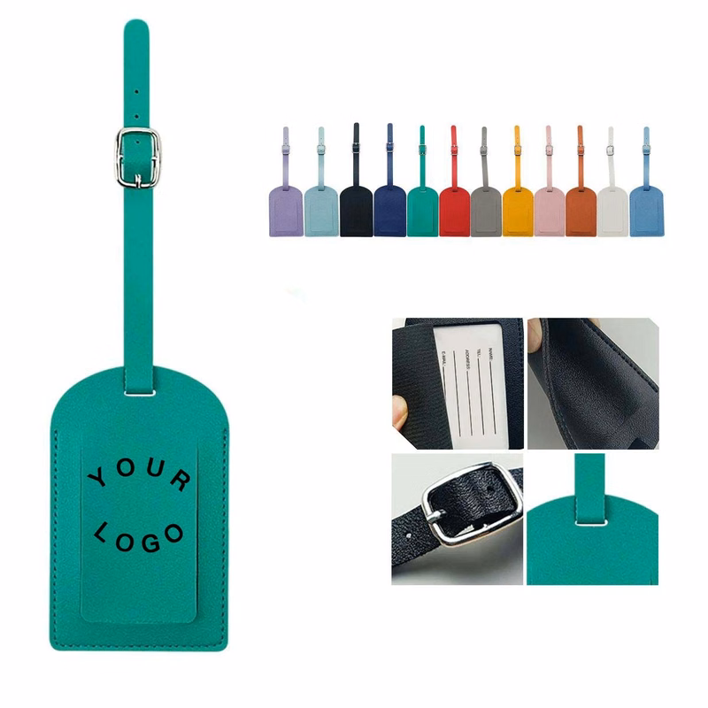 PU Leather Travel Tag for Easy Suitcase Identification