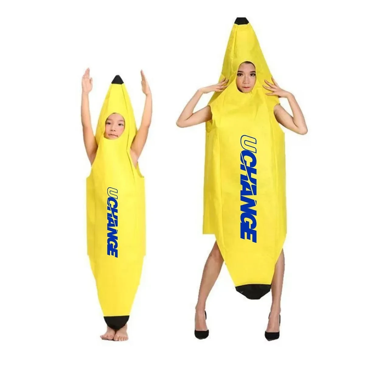 Adult Banana Costume Foam Tunic For Parties 1