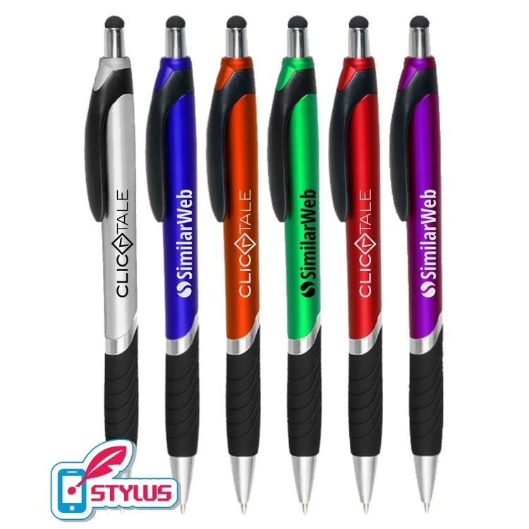 "Succor" Stylus Click Grip Pen 1